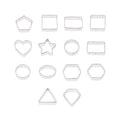 Premium Kitchen Metal Shaped Cookie Cutters Set, 14 Pieces - Innovative Kitchen Helper for Modern Cooking - Default Title