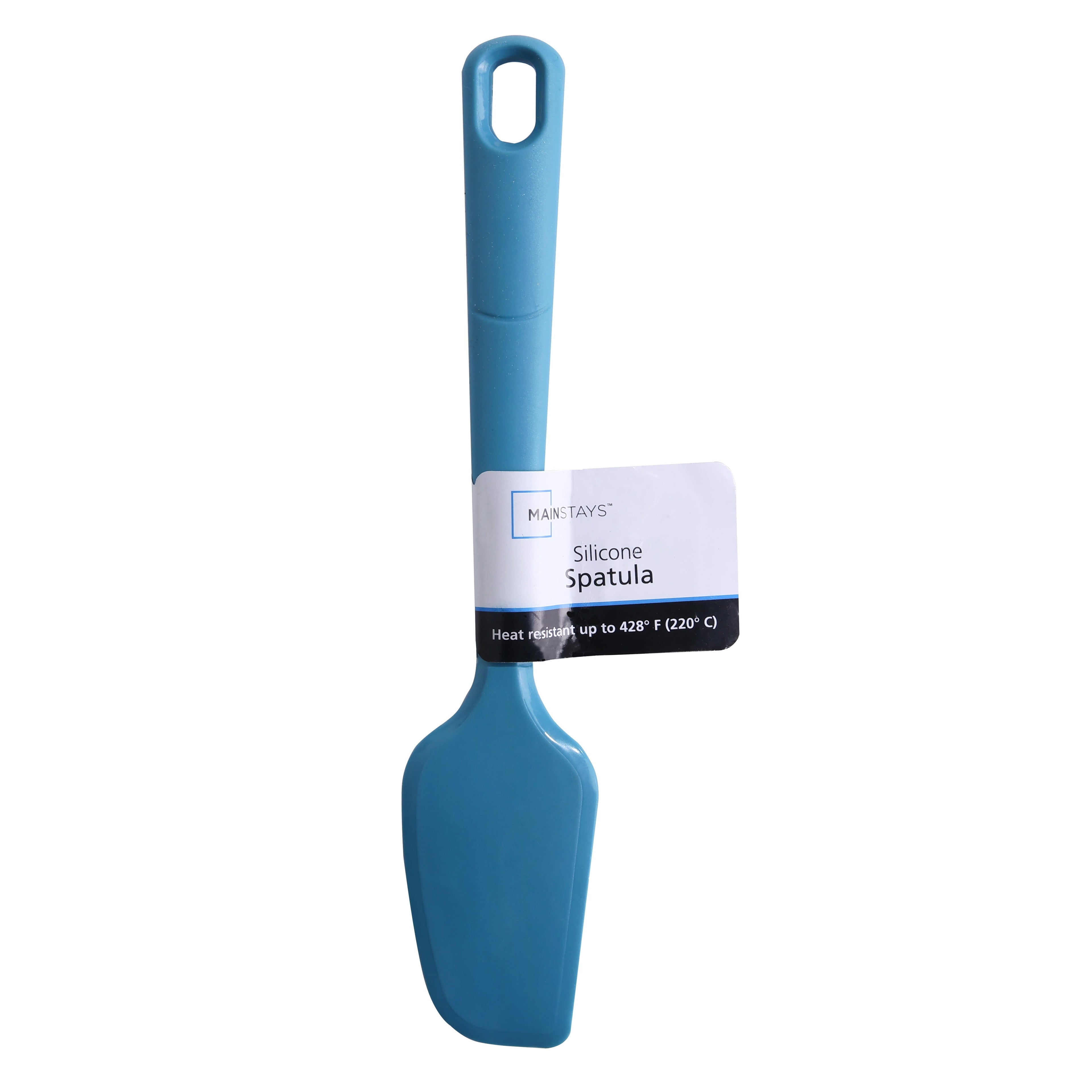Heavy Duty Silicone Food- Grade Blue 10.55" L Kitchen Spatula - High-Precision Culinary Tool for Baking & Cooking Detail