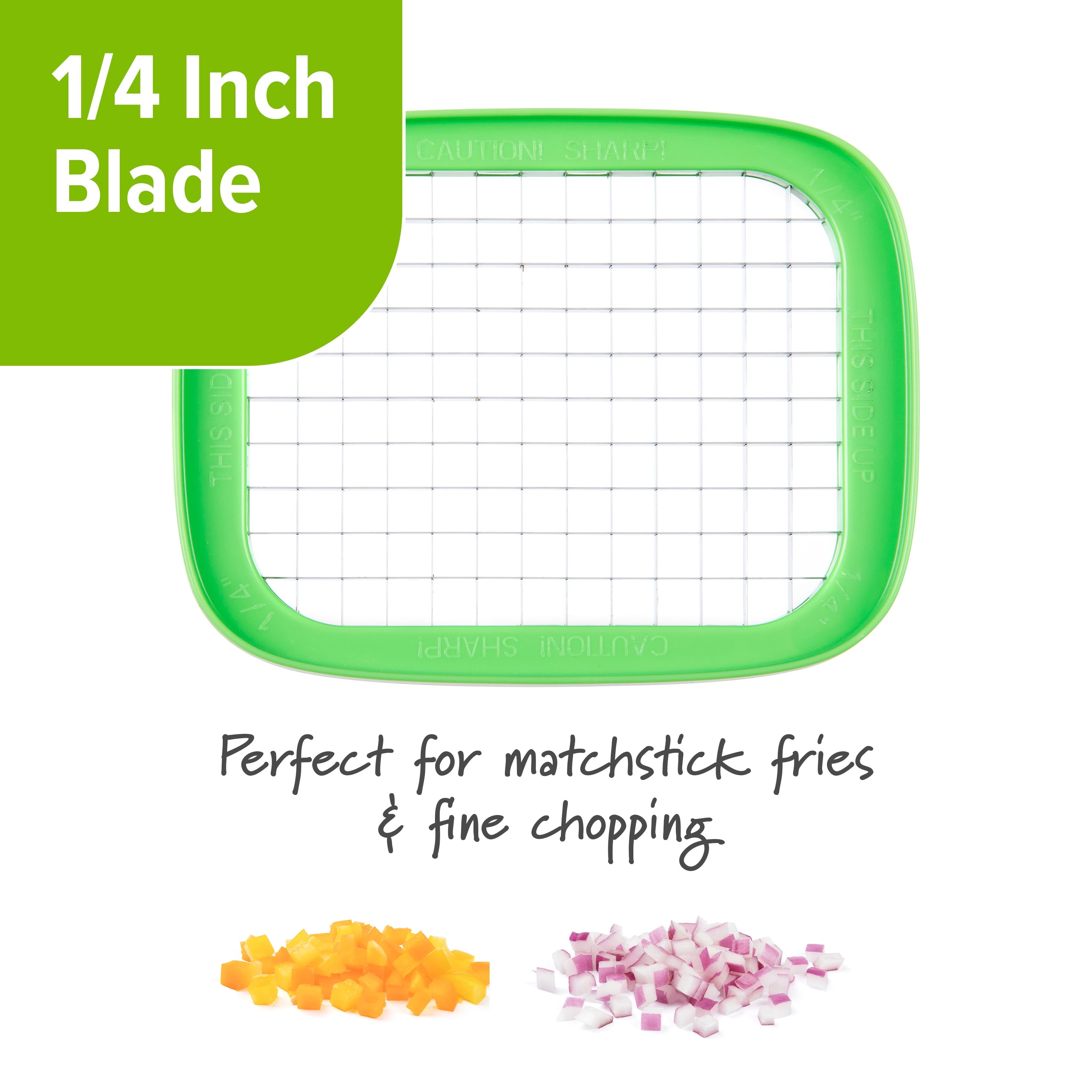 Innovative 3-in-1 Deluxe French Fry Cutter - Multi-Functional Manual Food Chopper & Slicer Detail