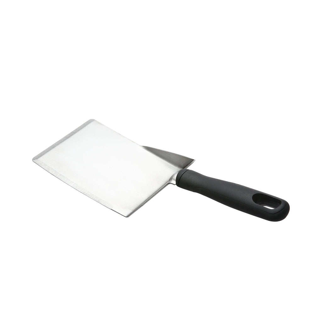 Heavy Duty Dishwasher safe 11.81 in Stainless Steel Kitchen Spatula - Multi-Purpose Hand Tool for Daily Meal Prep Detail