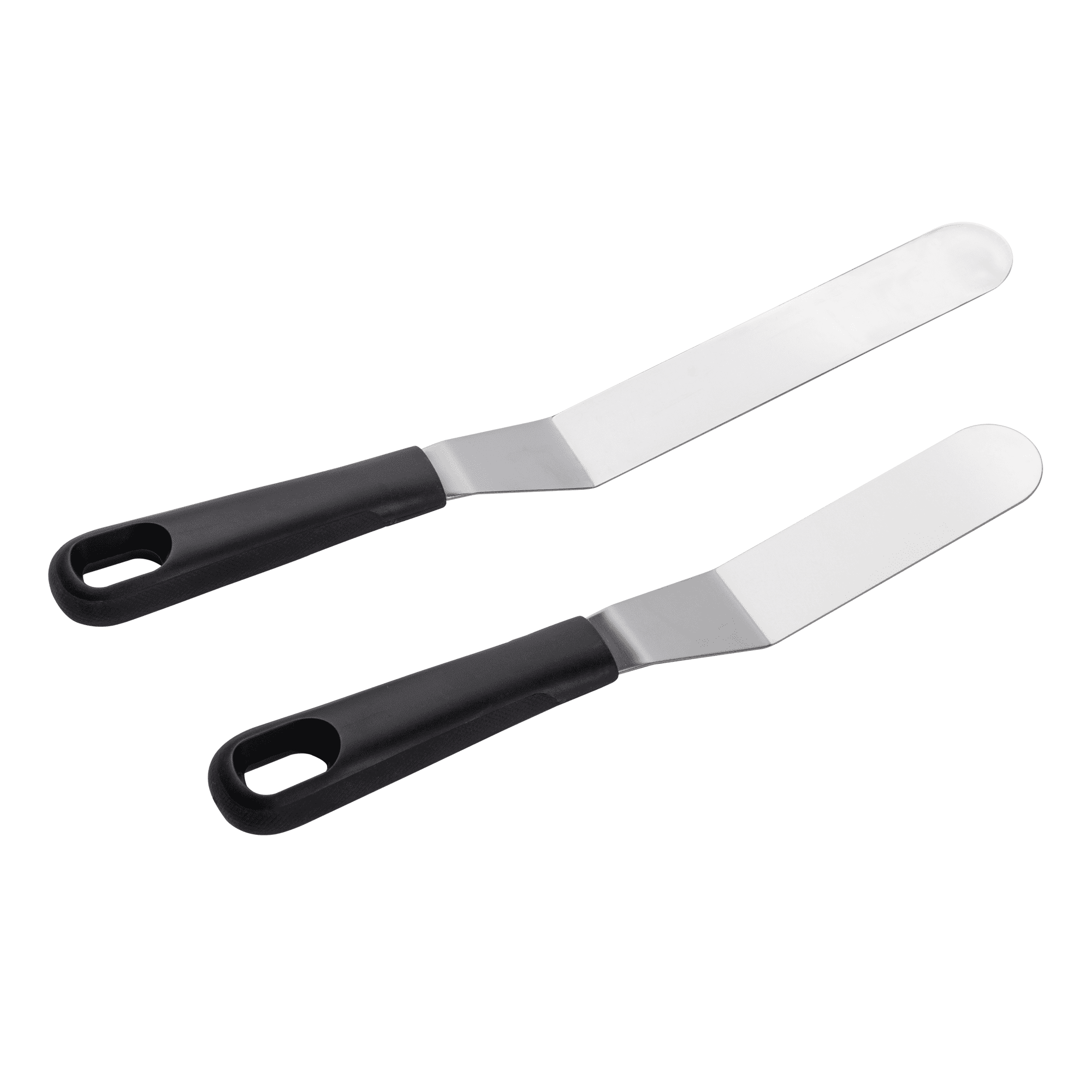 Professional Grade Stainless Steel Icing Spatulas - High-Precision Culinary Tool for Baking & Cooking Detail