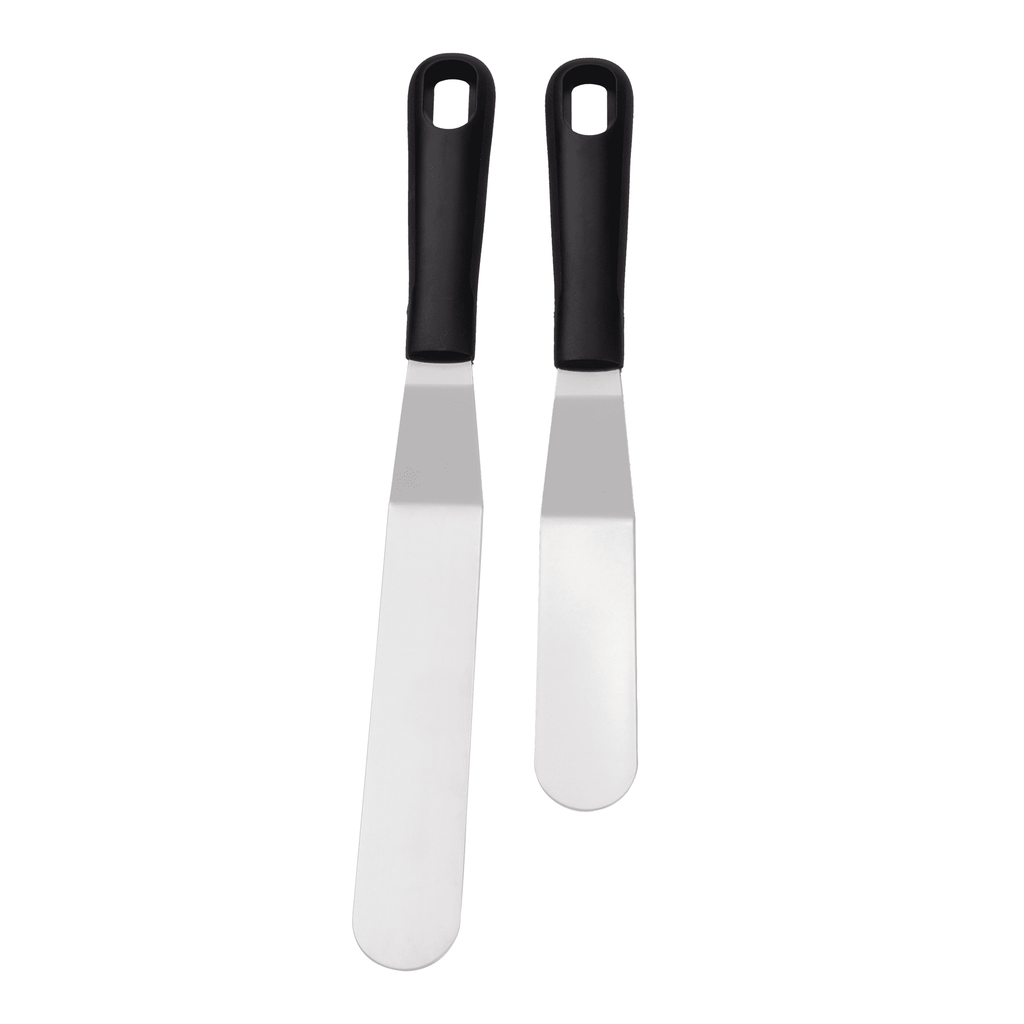 Professional Grade Stainless Steel Icing Spatulas - High-Precision Culinary Tool for Baking & Cooking Detail