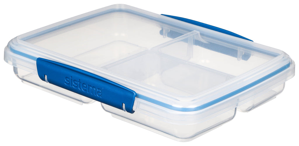 Playful Geometric To Go 820ml/3.4 Cups Multi Split Food Storage Container - Deliciously Soft Cupcake Sensory Glob Detail