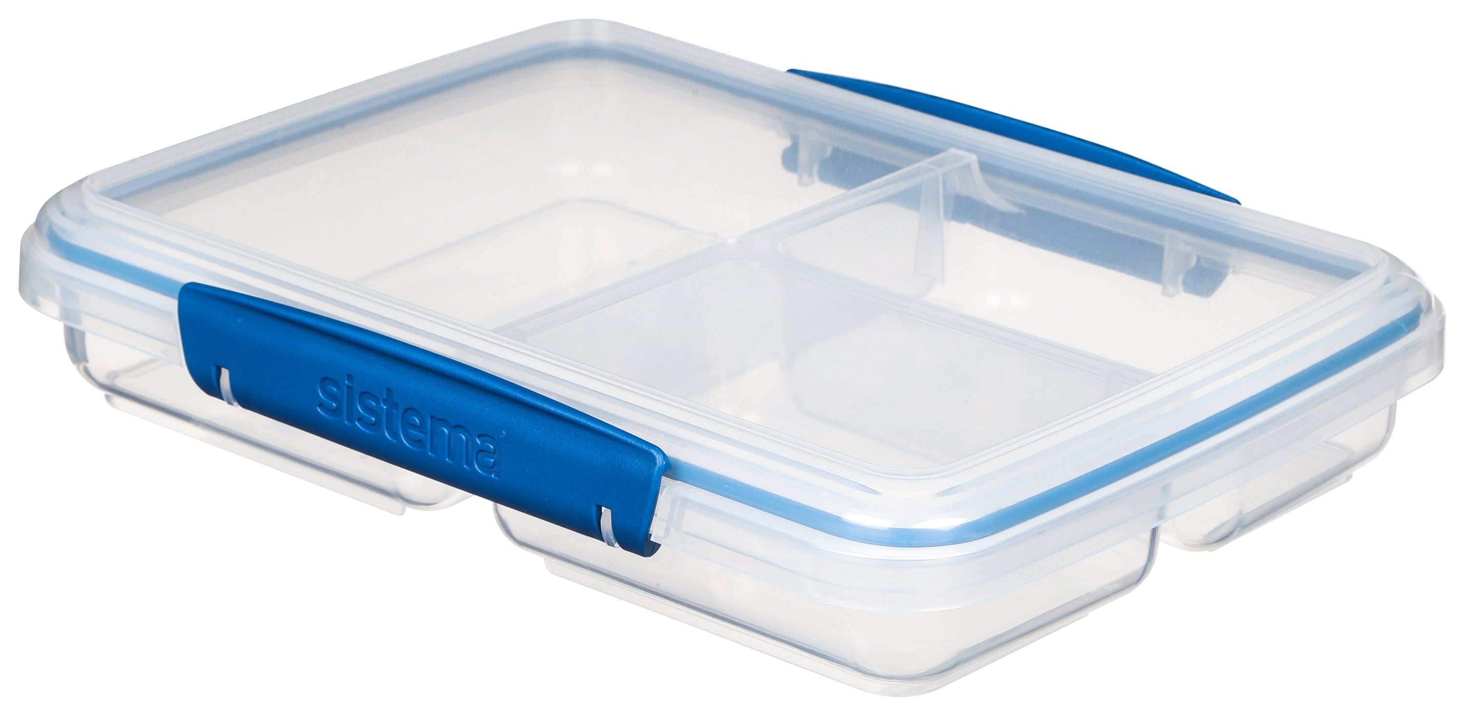 Playful Geometric To Go 820ml/3.4 Cups Multi Split Food Storage Container - Deliciously Soft Cupcake Sensory Glob Detail