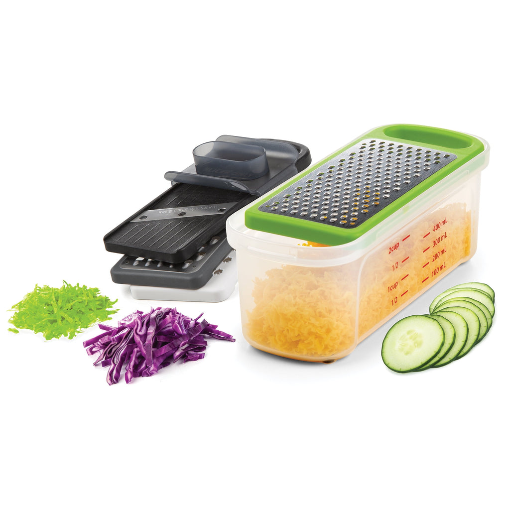 Time-Saving Compact Grate & Slice Set - Multi-Functional Manual Food Chopper & Slicer Detail