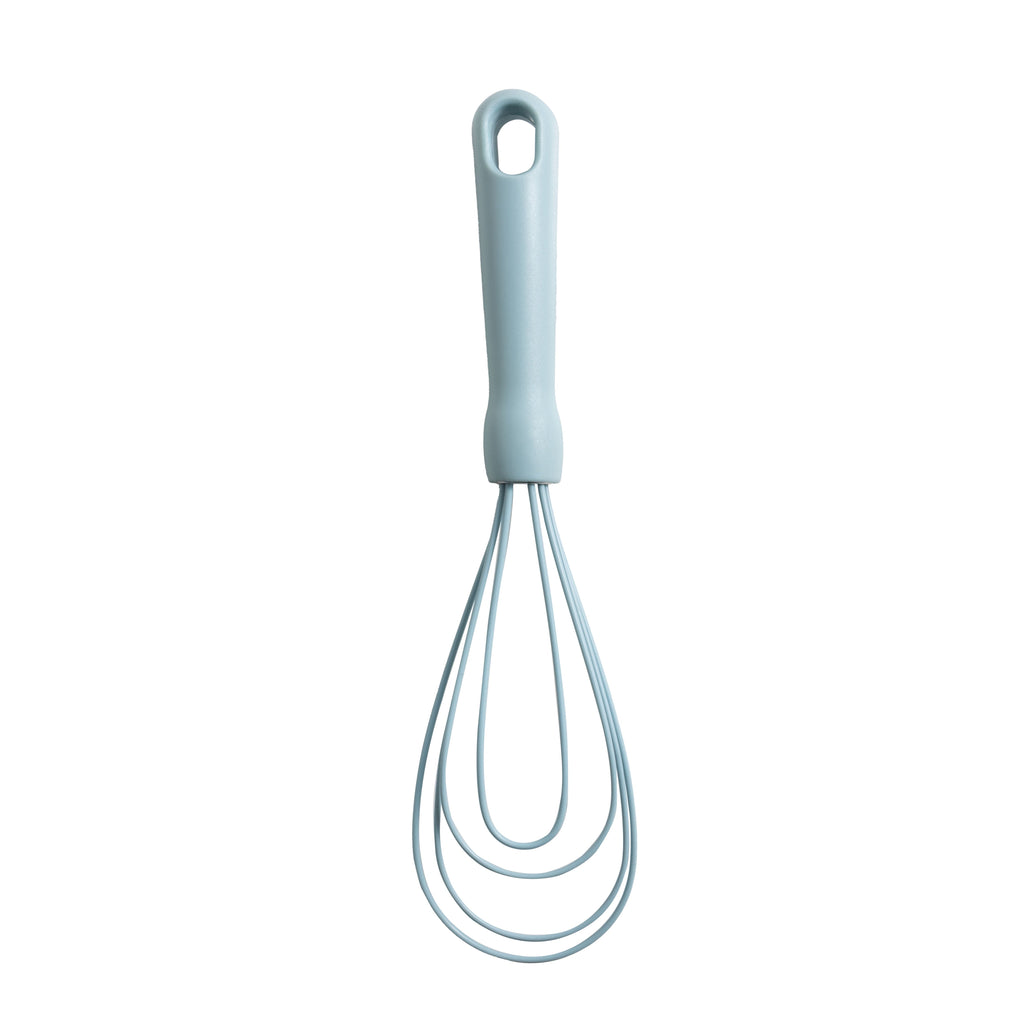 Premium Kitchen 3-Piece Silicone Whisk Set, 10.5"/10.4"/9.6" L, Blue Color - Kitchen Gadget Tool for Quick Food Prep Detail