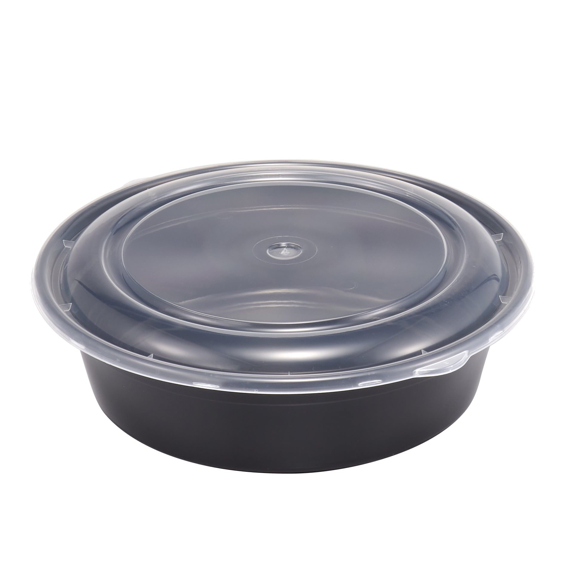 Fun Food Fidget 5-Pack Round Meal Prep Containers with Lids, 1L, BPA-Free, Microwave & Dishwasher Safe, Ideal Use for Meal ... - Deliciously Soft Cupcake Sensory Glob Detail
