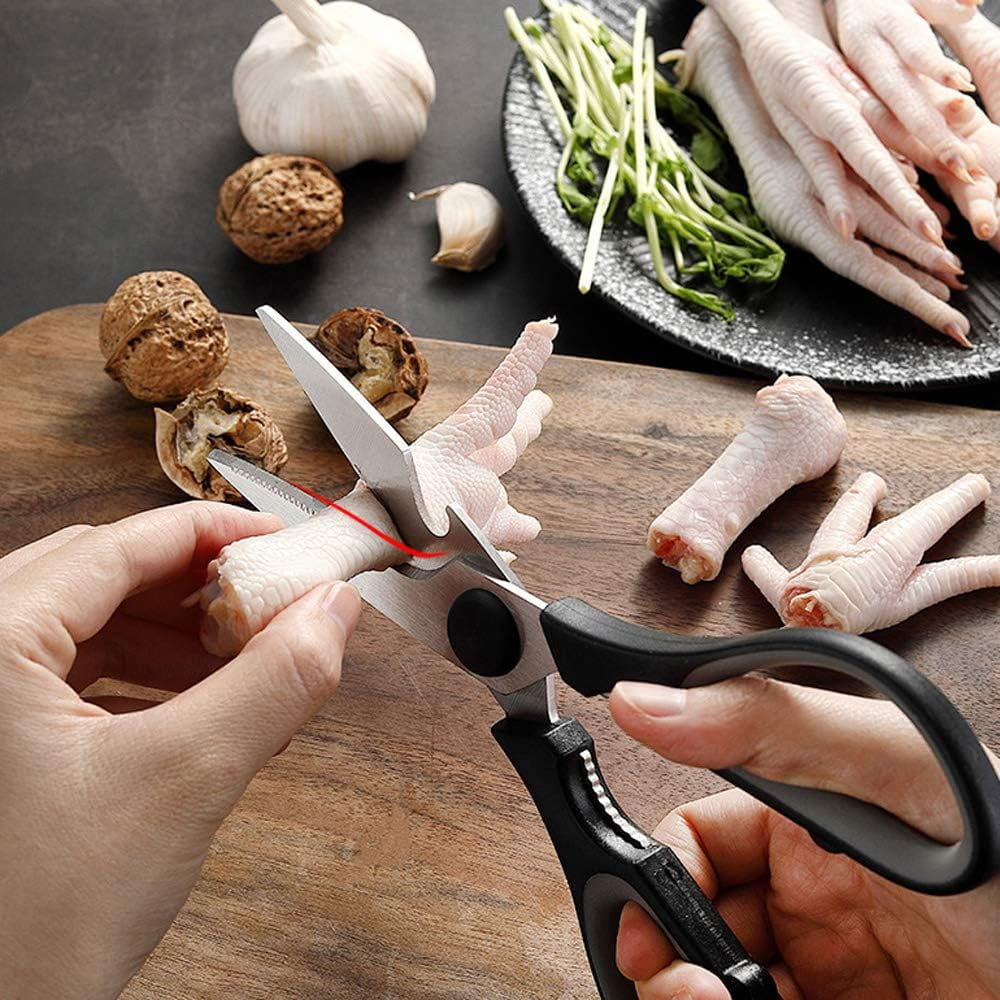 Ergonomic Cooking Kitchen Utensil Set-Silicone Cooking Utensils-33 Kitchen Gadgets & Spoons for Nonstick Cookware-Silicone and Stainles... - Ergonomic Kitchen Tongs and Cooking Spoon Utensil Detail