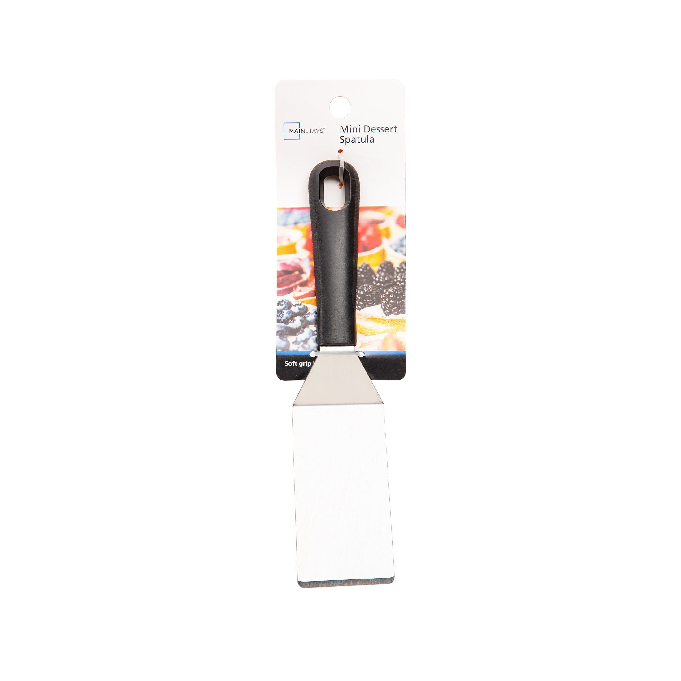High-Precision Stainless Steel Mini Dessert Spatula with Softgrip Handle for Serving Pancakes or Desserts - High-Precision Culinary Tool for Baking & Cooking Detail