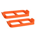 Heavy Duty Silicone Egg Ring Tray Set with Heat-Resistant Handles, 2-Piece - Professional Kitchen Tool for Culinary Enthusiasts - Default Title
