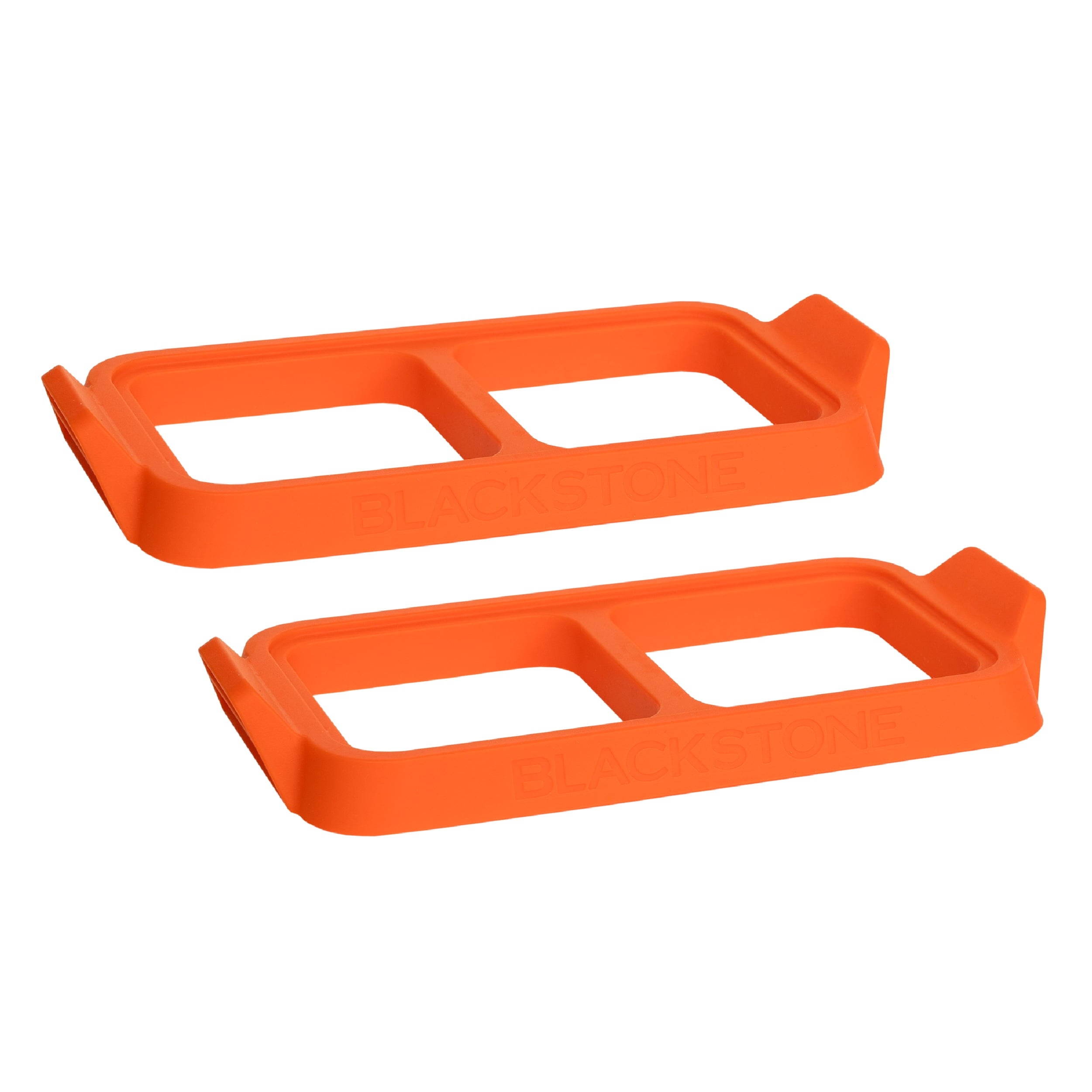 Heavy Duty Silicone Egg Ring Tray Set with Heat-Resistant Handles, 2-Piece - Professional Kitchen Tool for Culinary Enthusiasts - Default Title