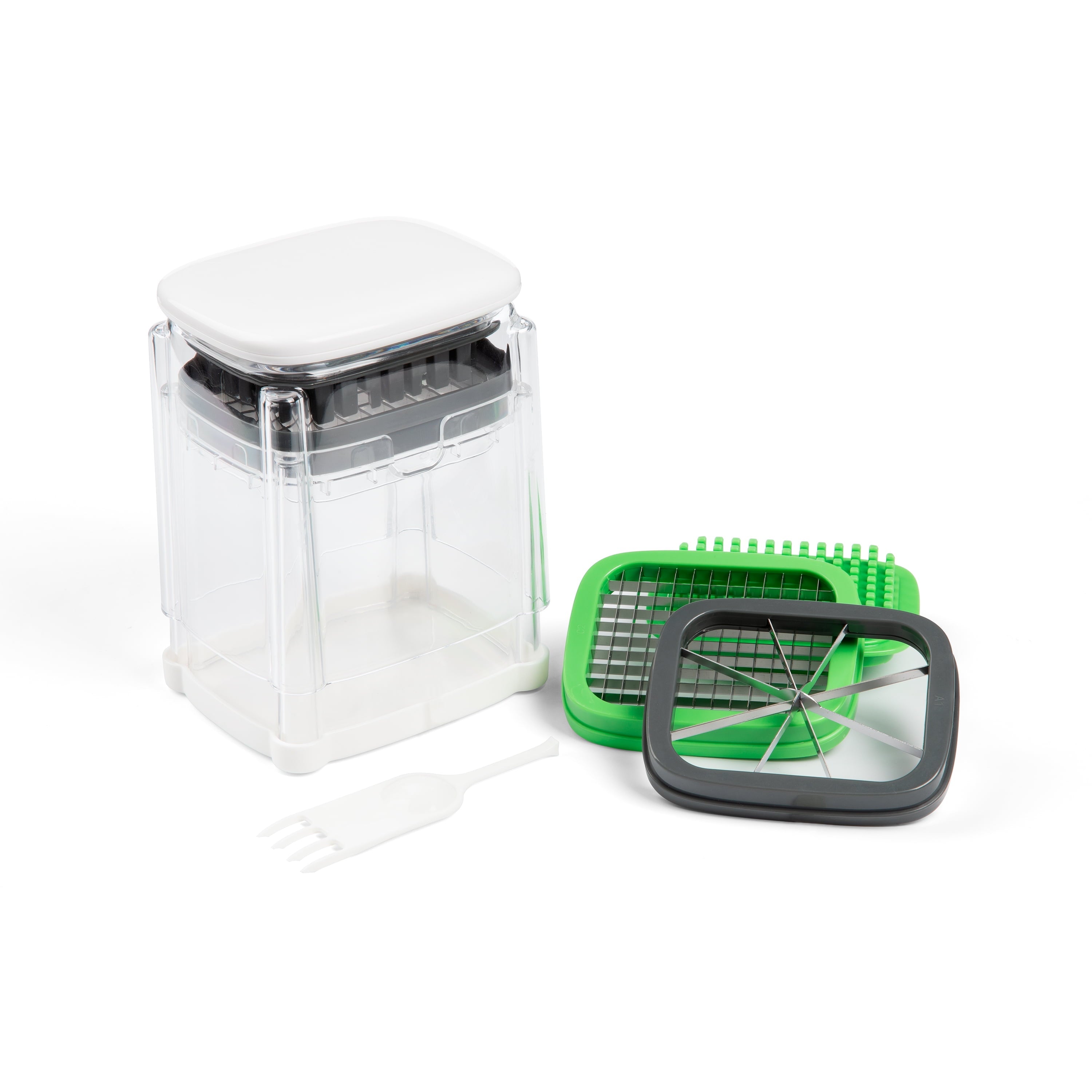 Innovative 3-in-1 Deluxe French Fry Cutter - Multi-Functional Manual Food Chopper & Slicer - Default Title