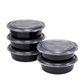 Fun Food Fidget 5-Pack Round Meal Prep Containers with Lids, 1L, BPA-Free, Microwave & Dishwasher Safe, Ideal Use for Meal ... - Deliciously Soft Cupcake Sensory Glob - Default Title