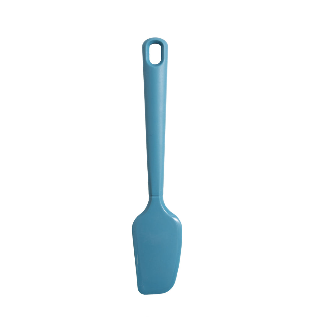 Heavy Duty Silicone Food- Grade Blue 10.55" L Kitchen Spatula - High-Precision Culinary Tool for Baking & Cooking - Default Title