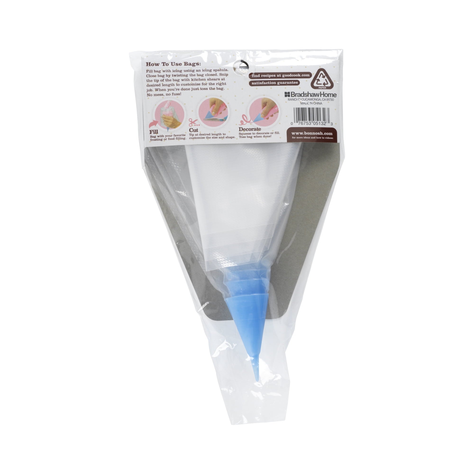 Ergonomic Manual Bags with Cut-to-Size Oodle Round Tips, 4-Count - Innovative Kitchen Helper for Modern Cooking Detail