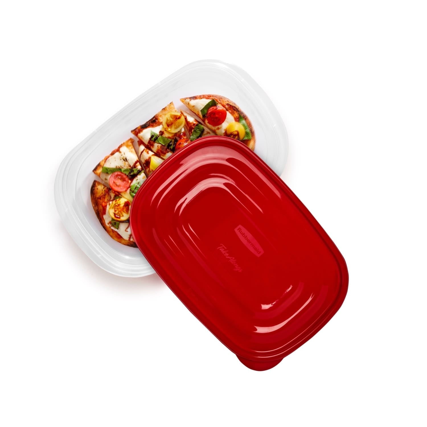 Deliciously Squishy 4.0-Cup Rectangle Food Storage Containers, Ruby Red, 3 pack - Fun Food Fidget Cookie Squishable Toy Detail