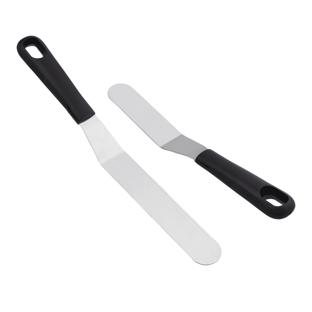 Professional Grade Stainless Steel Icing Spatulas - High-Precision Culinary Tool for Baking & Cooking Detail