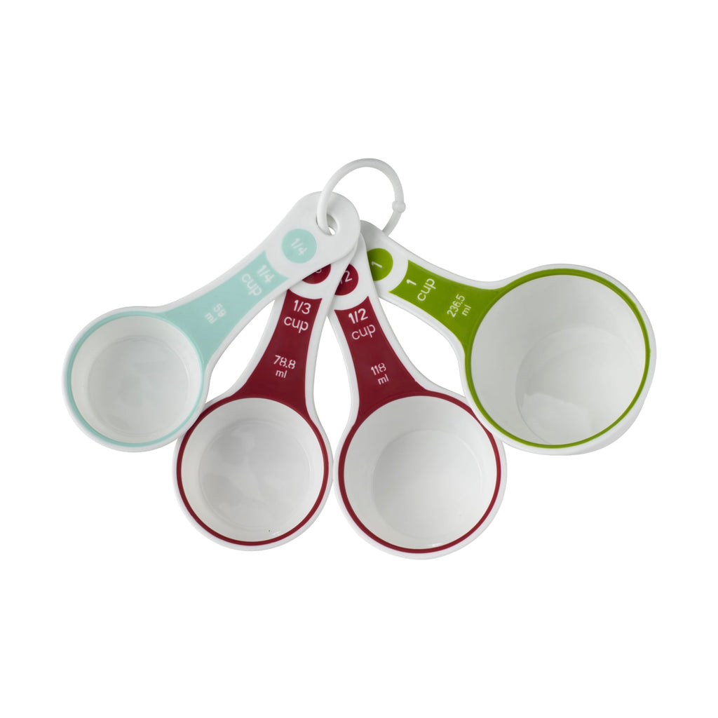 Ergonomic Manual (3 pack) 4-Piece Measuring Cups Set, Multicolor - Kitchen Gadget Tool for Quick Food Prep Detail