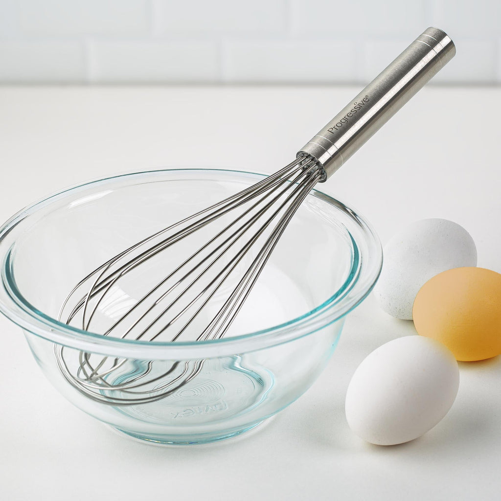 Multi-Functional 10" Stainless Steel Balloon Whisk - Premium Stainless Steel Garlic Presser & Peeler Detail