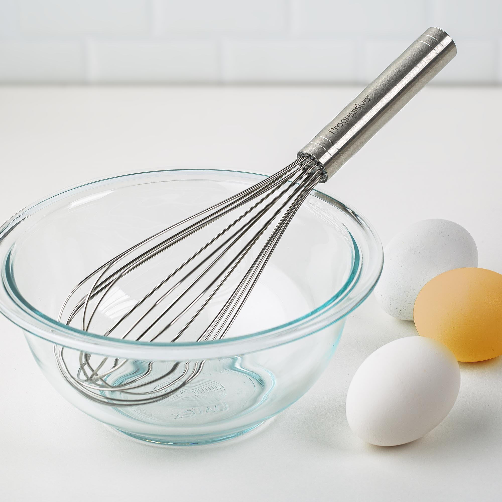 Multi-Functional 10" Stainless Steel Balloon Whisk - Premium Stainless Steel Garlic Presser & Peeler Detail
