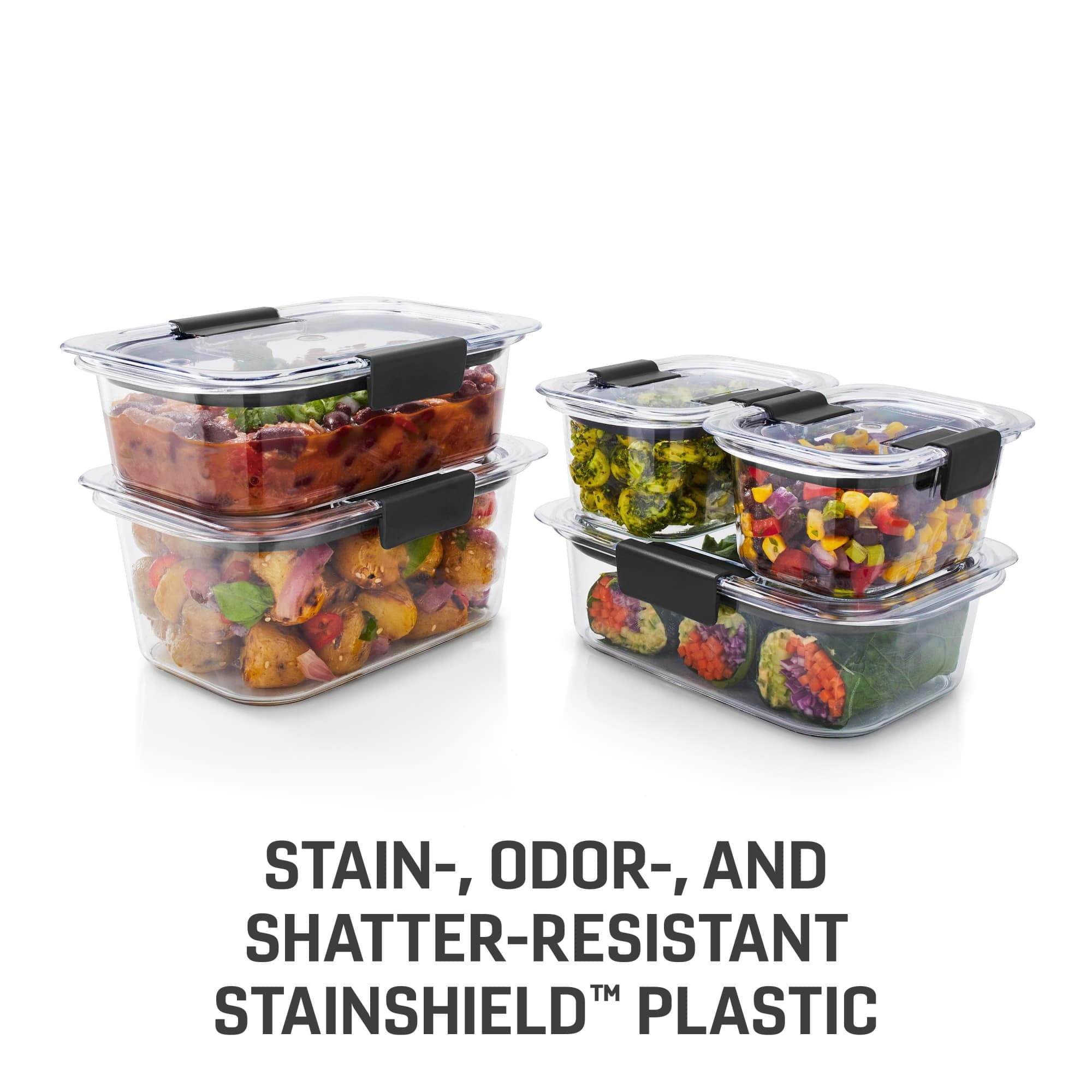 Deliciously Squishy 10-Piece Set, Leak-Proof and Clear Food Storage Containers - Fun Food Fidget Cookie Squishable Toy Detail