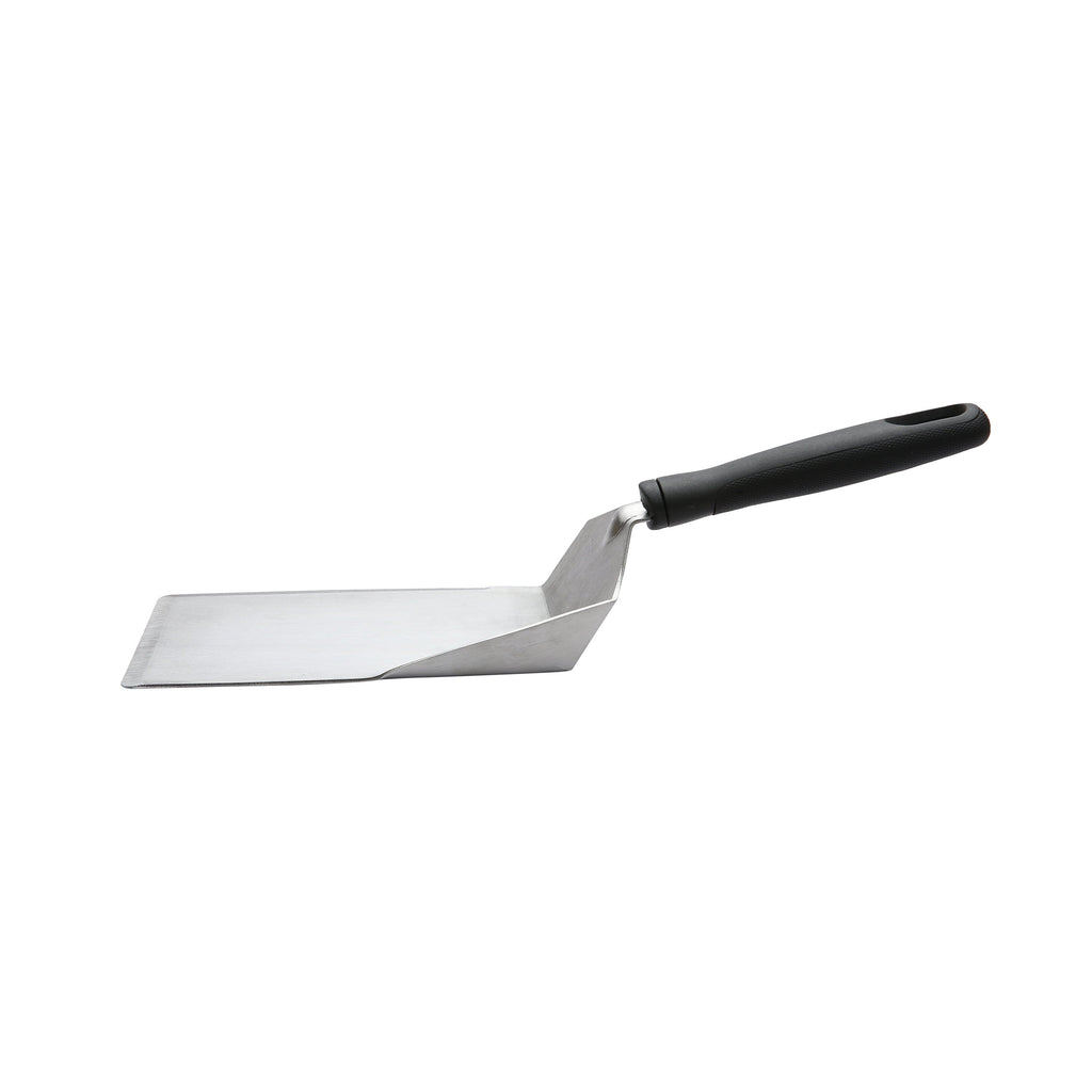 Heavy Duty Dishwasher safe 11.81 in Stainless Steel Kitchen Spatula - Multi-Purpose Hand Tool for Daily Meal Prep Detail