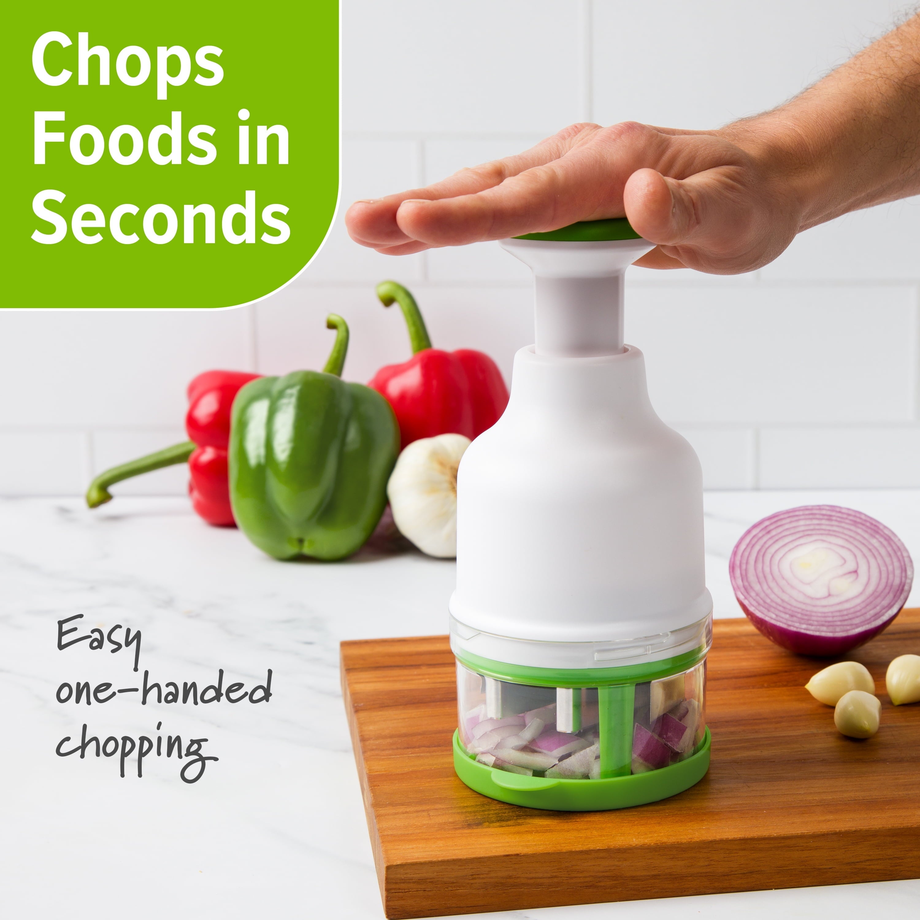 Innovative Food Chopper - Multi-Functional Manual Food Chopper & Slicer Detail