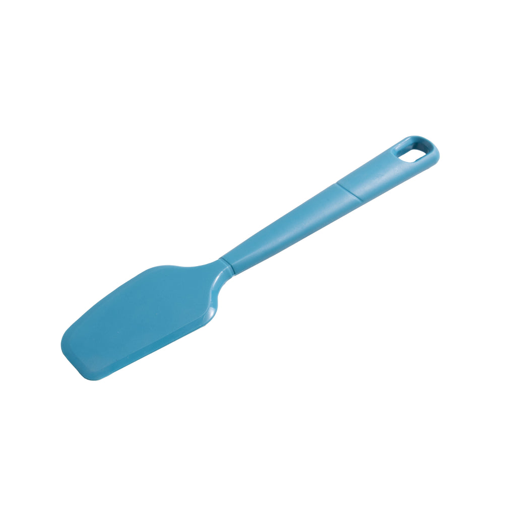 Heavy Duty Silicone Food- Grade Blue 10.55" L Kitchen Spatula - High-Precision Culinary Tool for Baking & Cooking Detail